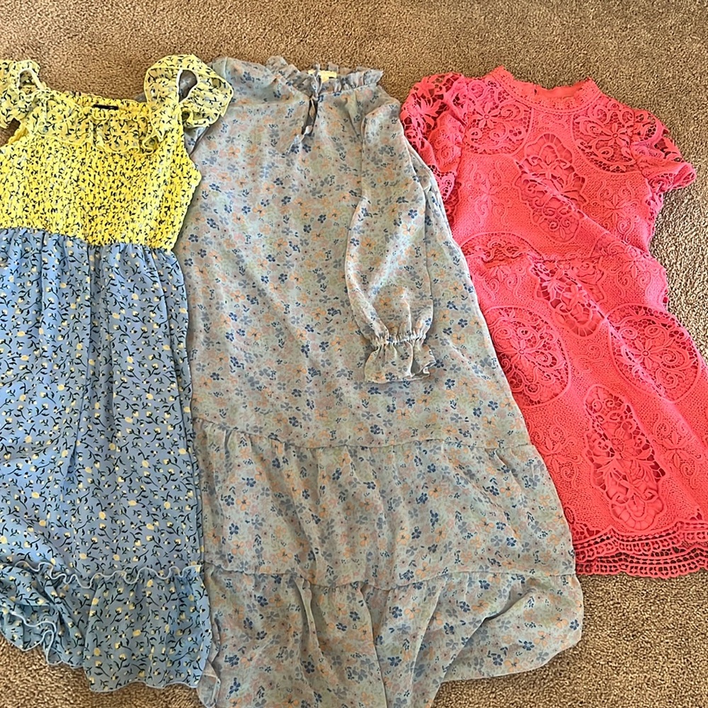 Set of 3 Dresses, Size 14